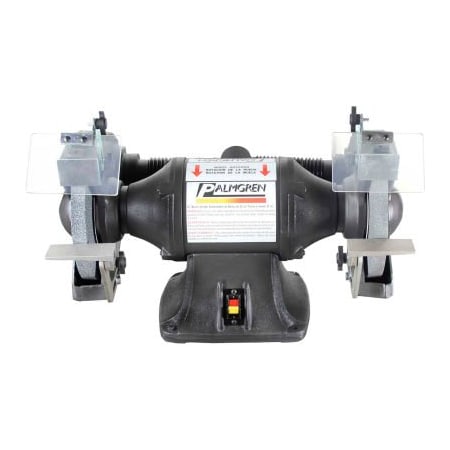 C.H. Hanson Palmgren 9682101 Bench Grinder W/Wheel Guards & Dust Collection Ports , 10" Wheel Dia 9682101